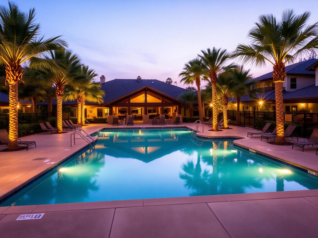 Resort infinity pool